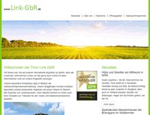 Tablet Screenshot of link-gbr.de
